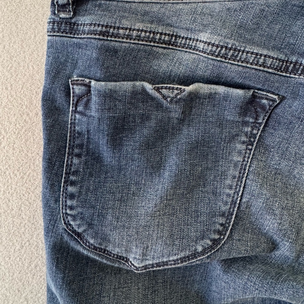 Diesel Livier Super Slim Jegging Low Waist Jeans Dark Wash W30 L34 Stretch - Picture 6 of 12